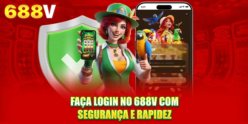 Faça Entrar 688V com segurança e rapidez Faça Entrar 688V com segurança e rapidez