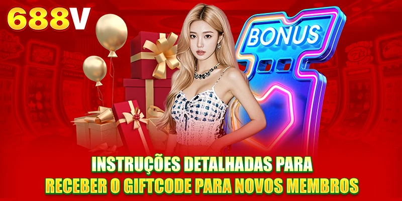Guia para receber Giftcode para novos membros Guia para receber Giftcode para novos membros
