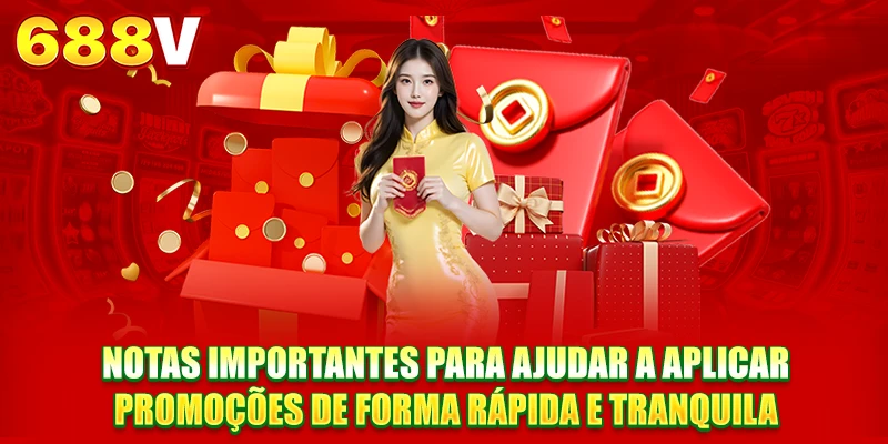 Notas importantes para ajudar a aplicar promoções de forma rápida e tranquila Notas importantes para ajudar a aplicar promoções de forma rápida e tranquila