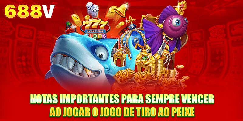 Notas importantes para sempre vencer ao jogar o jogo de tiro ao peixe Notas importantes para sempre vencer ao jogar o jogo de tiro ao peixe