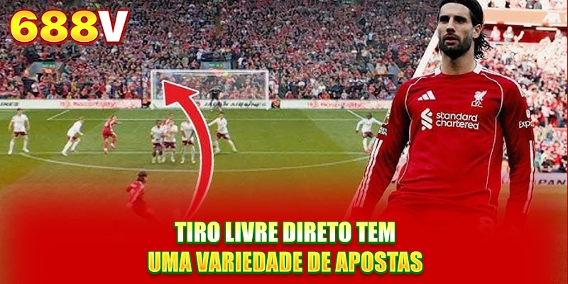 Tiro livre direto tem uma variedade de apostas Tiro livre direto tem uma variedade de apostas